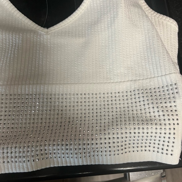 White crop tank - Picture 2 of 4